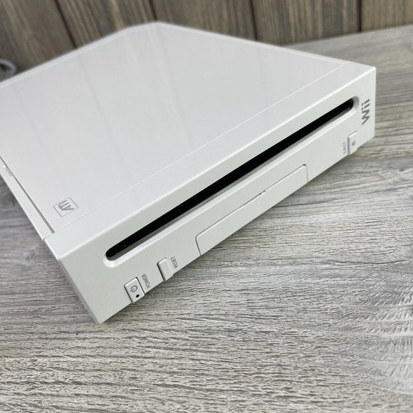 Nintendo Wii RVL-001 with Cables & Power Adapter NO Controllers Tested Working - Picture 2 of 16